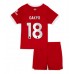 Liverpool Cody Gakpo #18 Dětské Oblečení Domácí Dres 2023-24 Krátkým Rukávem (+ trenýrky)
